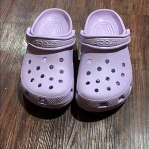 Lavender Crocs